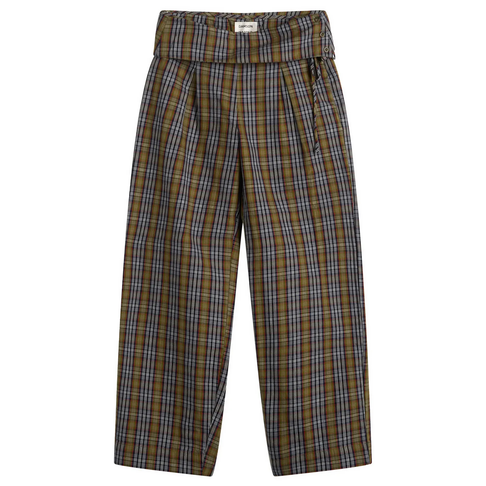 Damson Madder Fia Check Trousers | END. Clothing