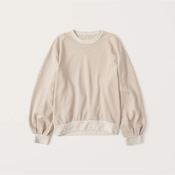 Oversized Crew Sweatshirt | Abercrombie & Fitch (US)