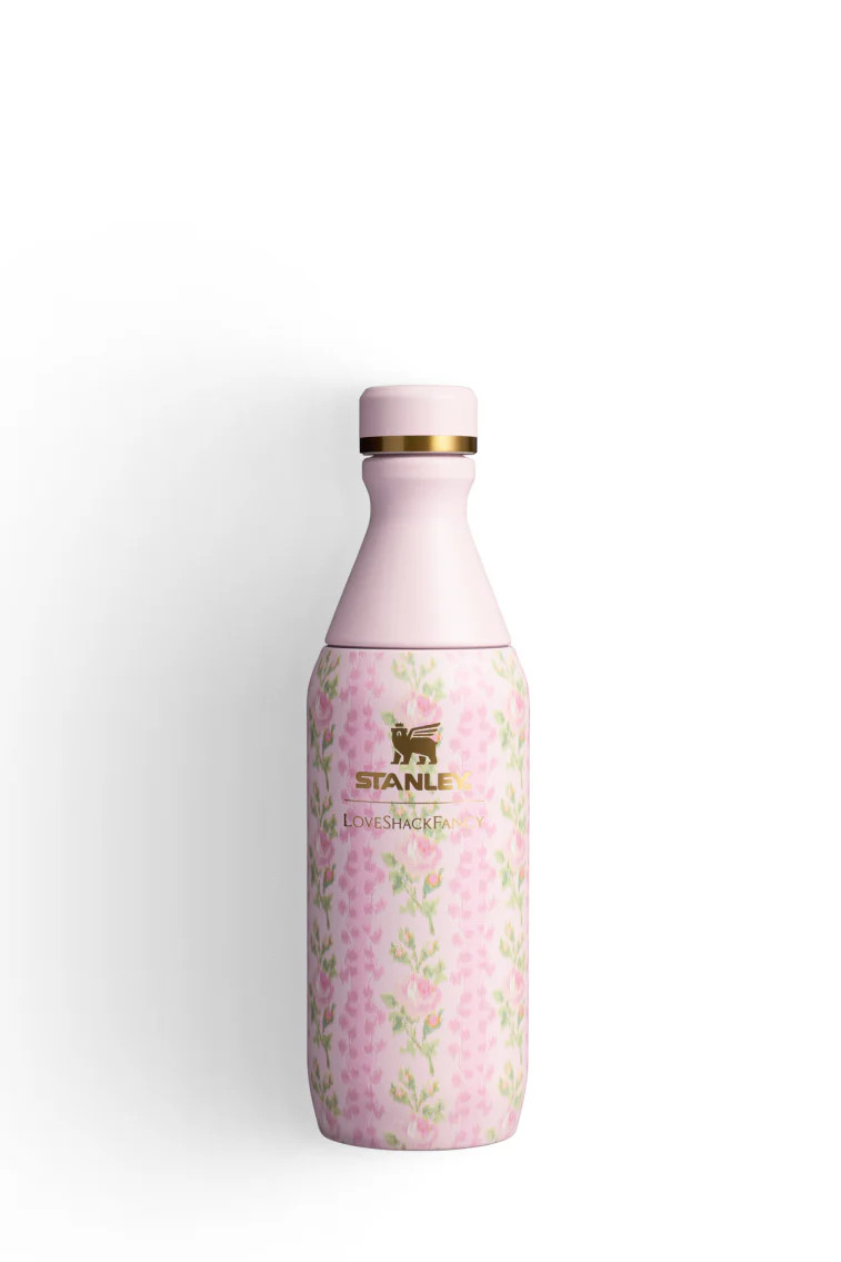 The Stanley x LoveShackFancy All Day Slim Bottle | 12 Oz | LoveShackFancy