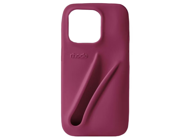 Rhode Lip Case Silicone iPhone Case in Raspberry Jelly | StockX