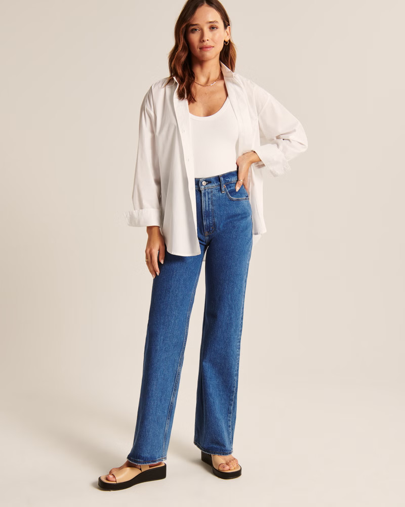 Women's Seamless Rib Fabric Scoopneck Bodysuit | Women's Tops | Abercrombie.com | Abercrombie & Fitch (US)