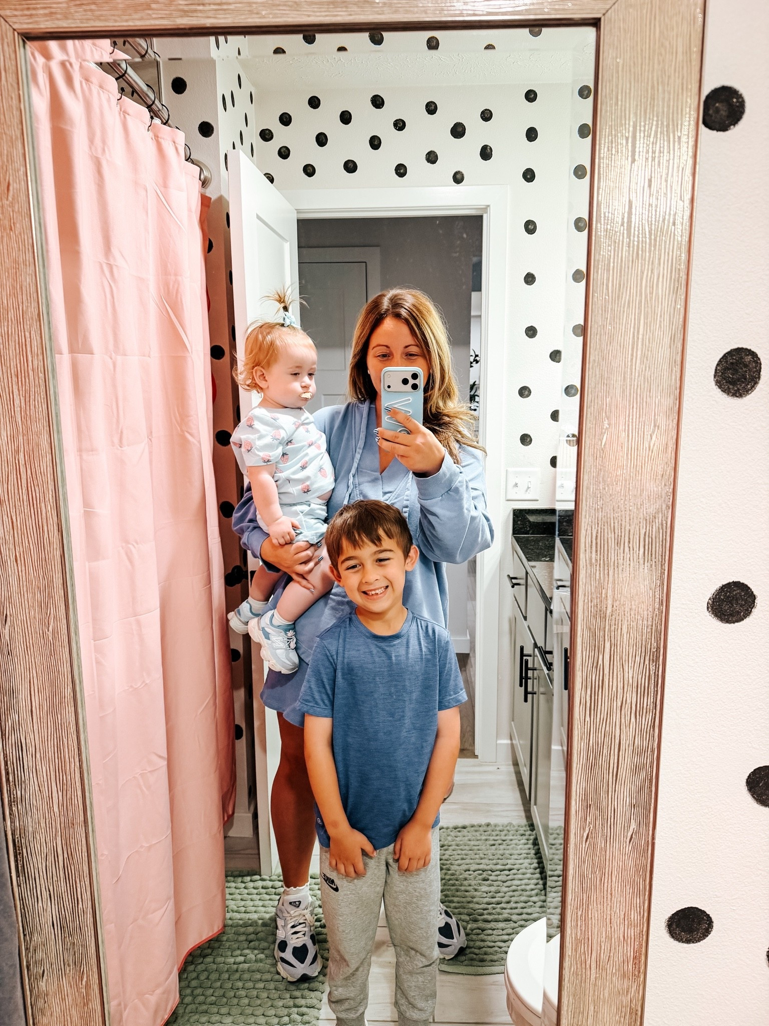 Matching blue today🩵

#LTKootd #LTKmomlife #LTKKids