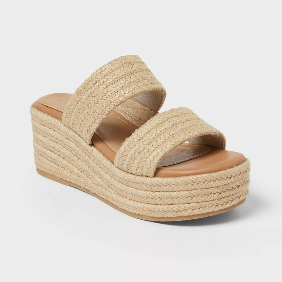 Women’s Kayli Heels with Memory Foam Insole - Universal Thread™ 7 Natural | Target