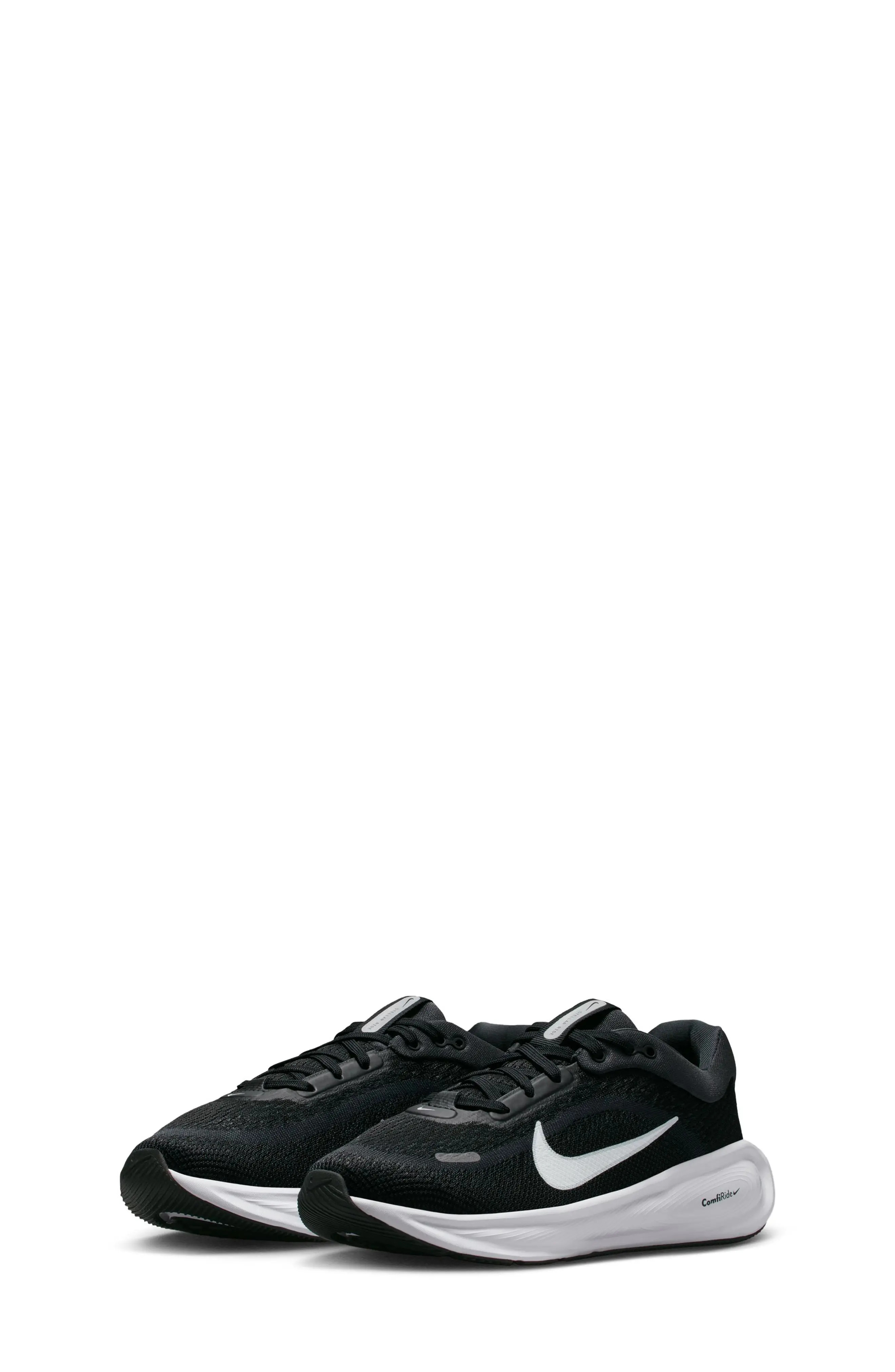 Nike Kids' Stellar Ride Running Sneaker in Black/white at Nordstrom, Size 5 M | Nordstrom