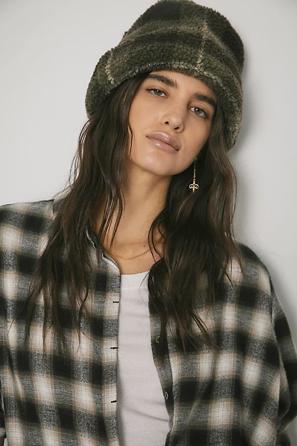 Forever Fuzzy Hat by San Diego Hat Co. at Free People, Moss, One Size | Free People (Global - UK&FR Excluded)
