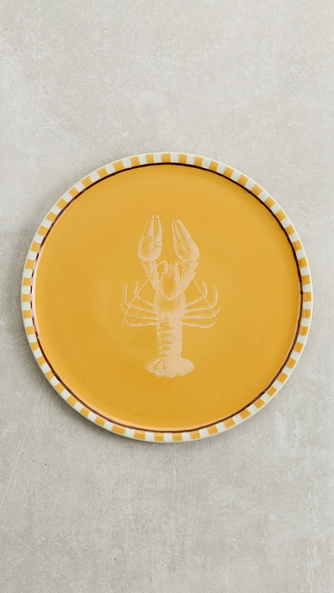 Hand-Painted Lobster Serving Plate | Shopbop