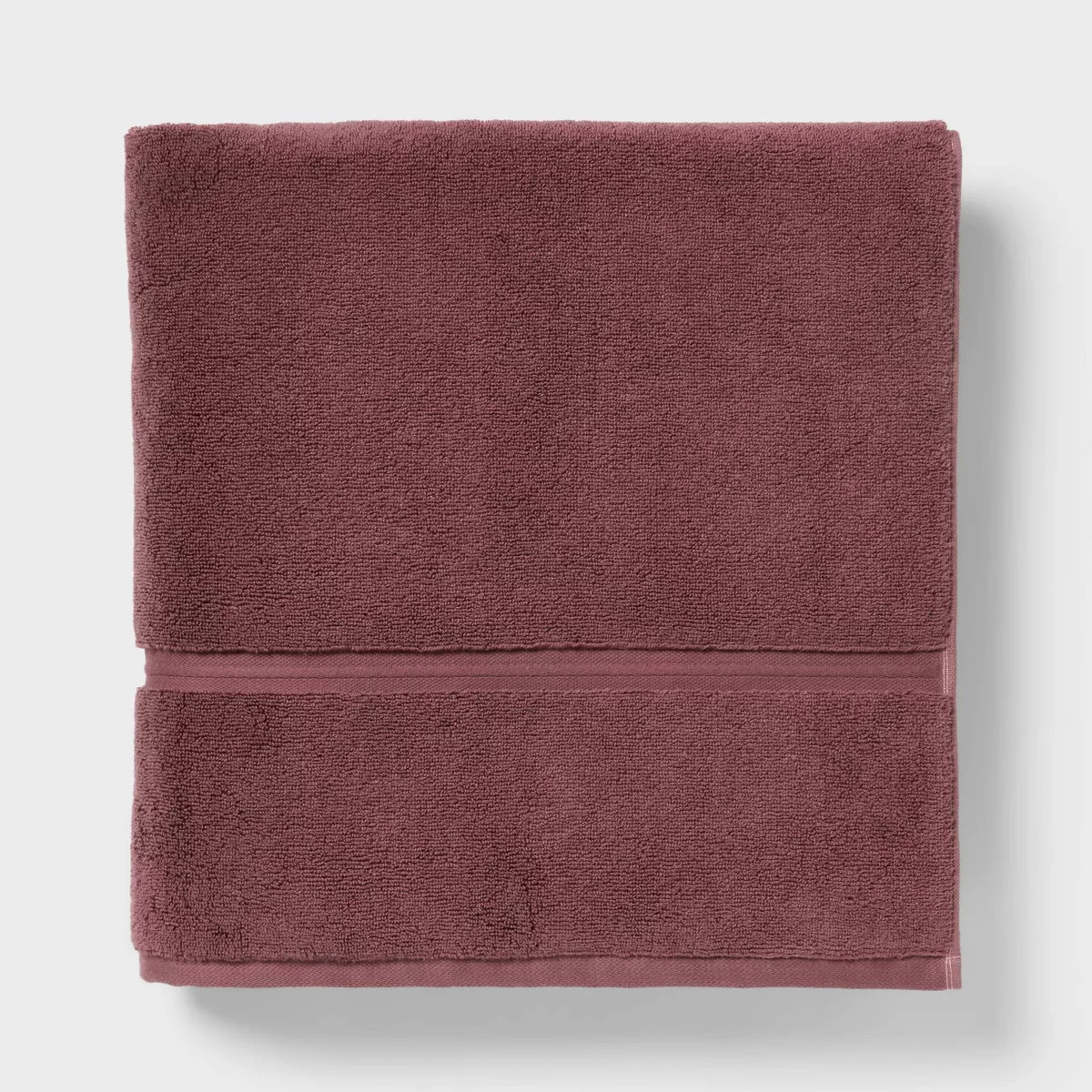 Oversized Spa Plush Bath Towel Dark Mauve - Threshold™ | Target