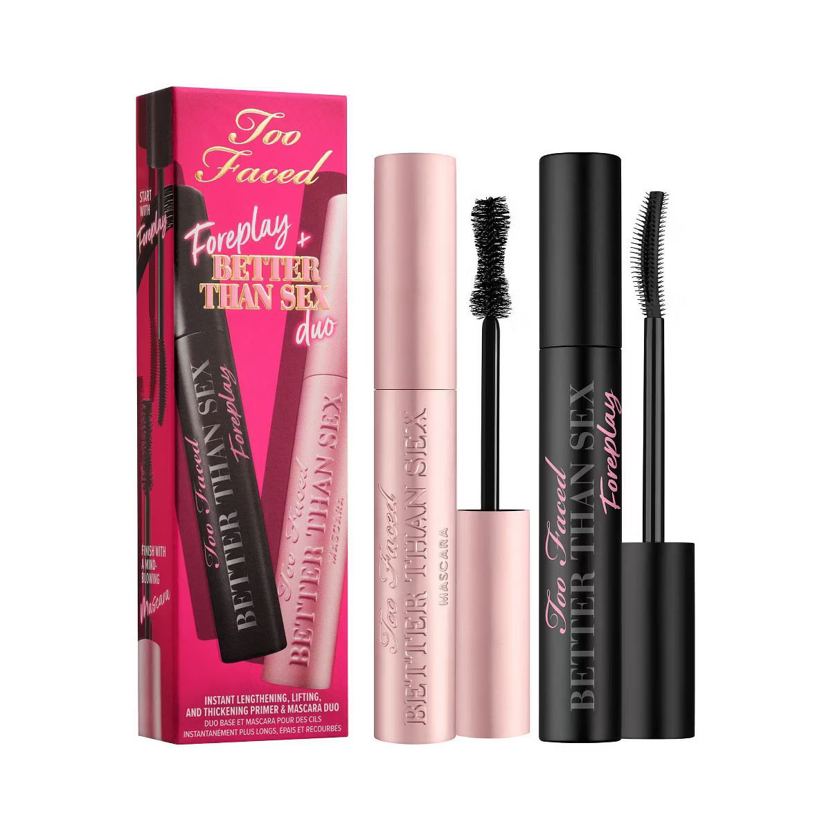 Too Faced Too Faced Foreplay + Better Than Sex Primer & Mascara Duo - 0.54oz/2pc - Ulta Beauty | Target