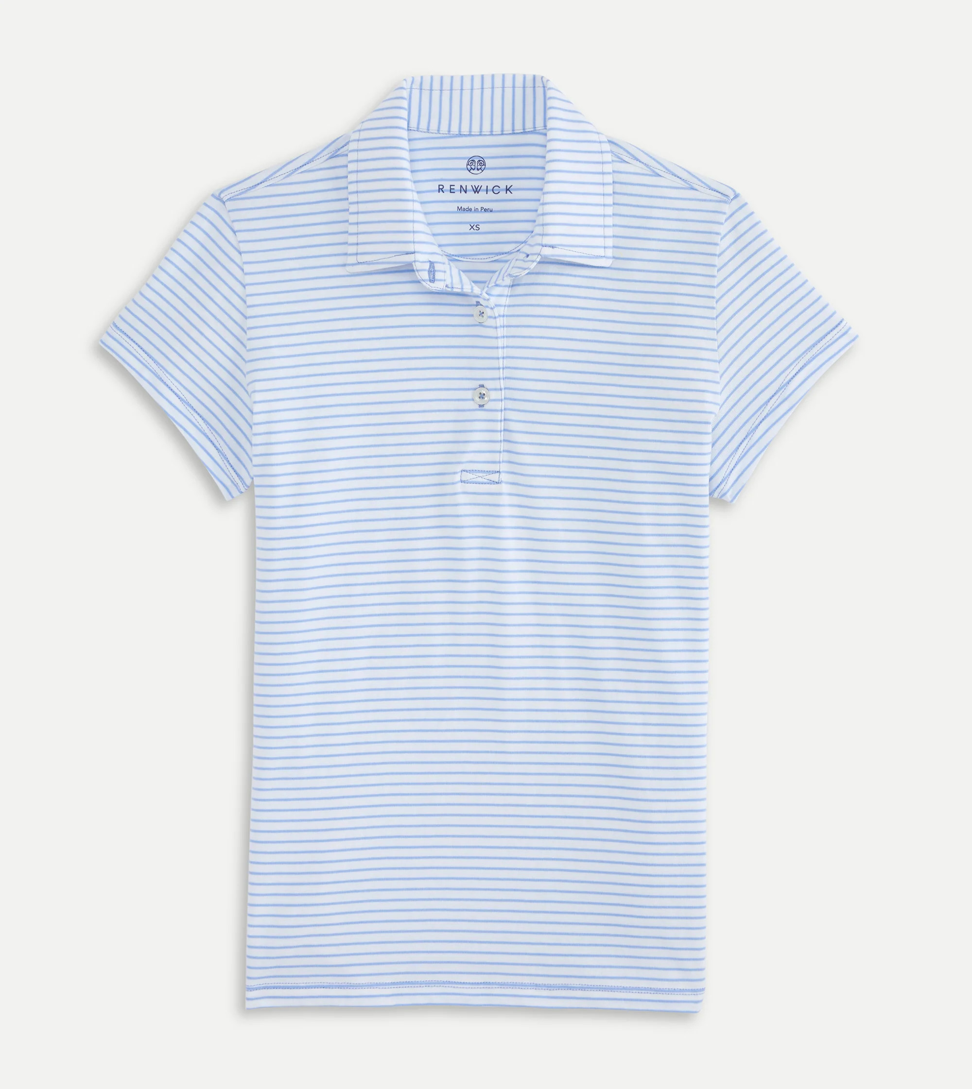 The Renwick Striped Pima Polo | Renwick Golf