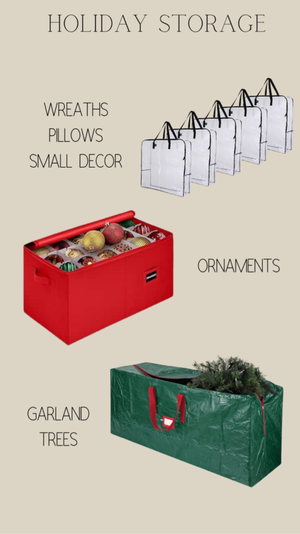 Holiday Storage Solutions 🌲

Christmas tree storage
Wreath storage
Organize

#LTKSeasonal #LTKHoliday #LTKHome