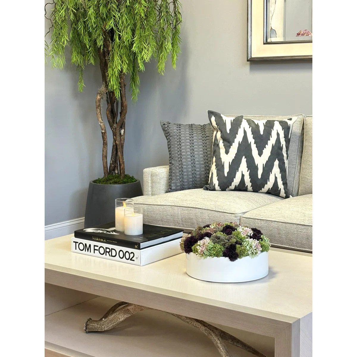 Multi Color Assorted Sedum in Planter | Wayfair North America