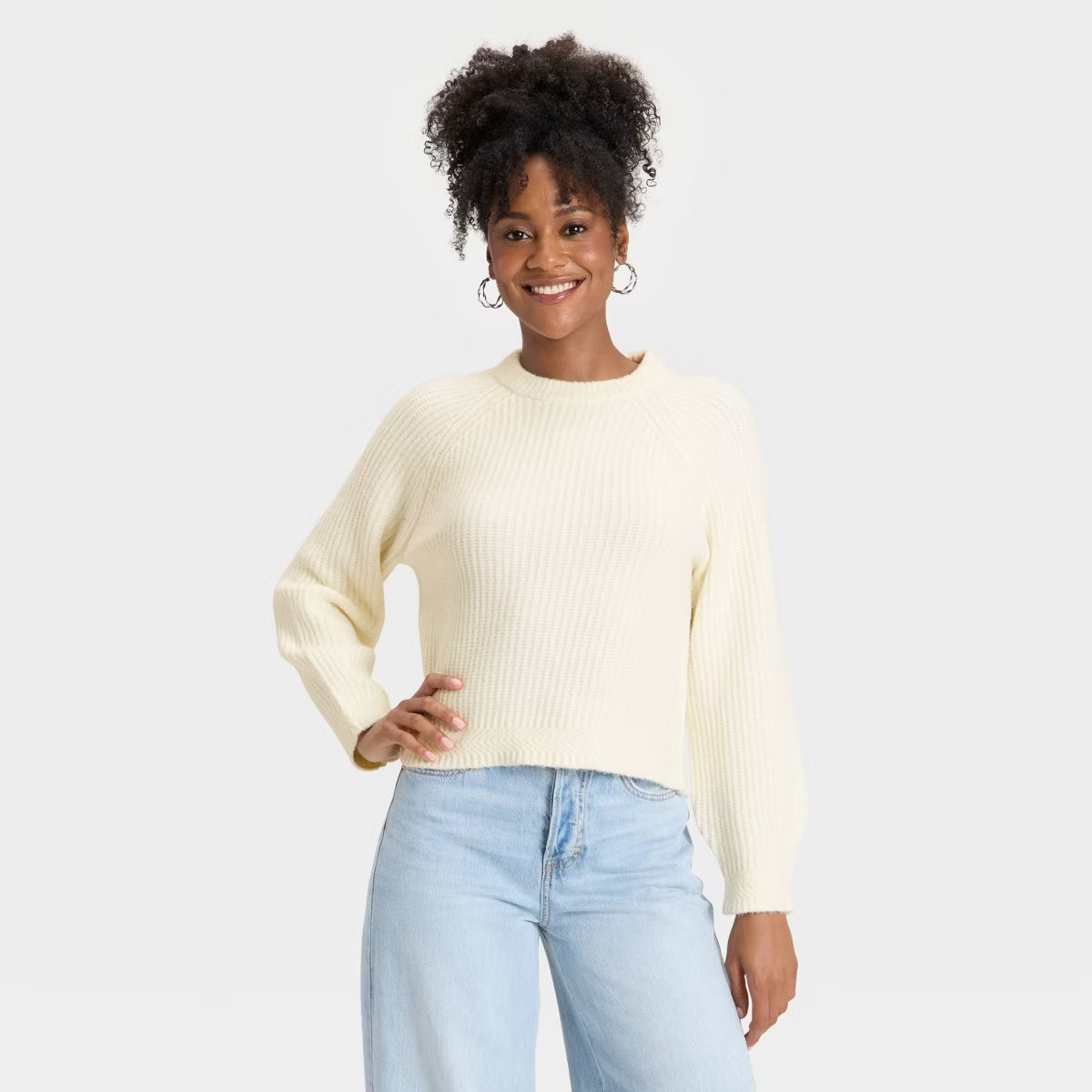 Women's Cozy Knit Crewneck Pullover Sweater - Universal Thread™ | Target