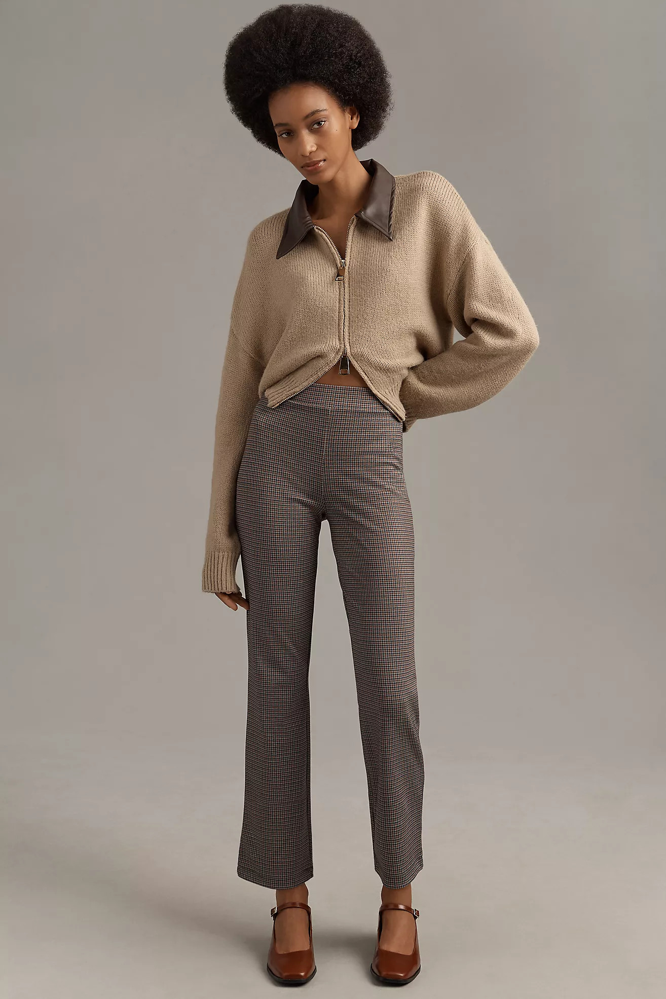 Sanctuary Carnaby Kick-Flare Cropped Pants | Anthropologie (US)