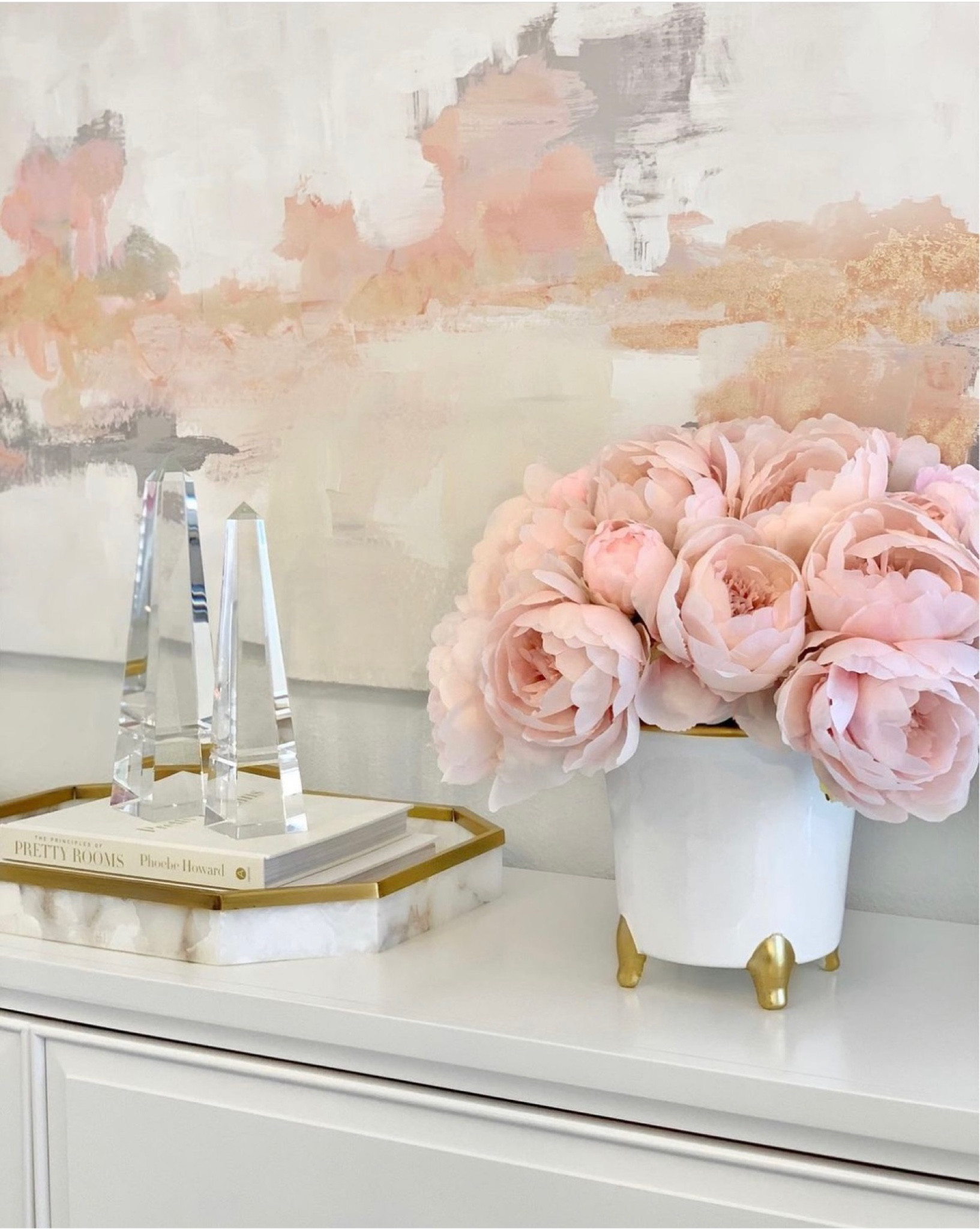 Peonies and Crystal obelisks on sale’ 

#LTKfindsunder50 #LTKsalealert #LTKhome