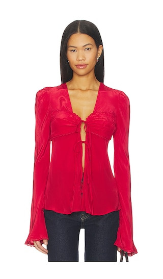 Bali Ariel Top in Salsa | Revolve Clothing (Global)