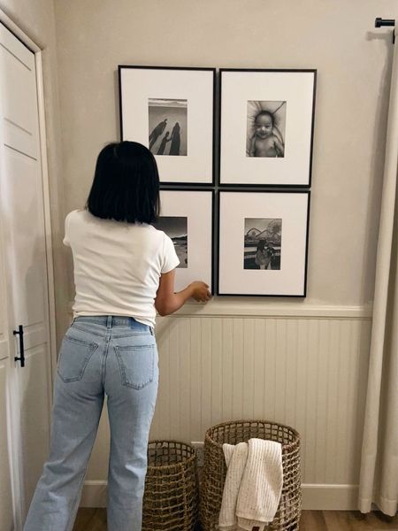 Giving walls a refresh with the help of @frameiteasy // I love black and whites for the home, what about you? We took these photos ourselves, uploaded to the #frameiteasy site, and customized our frames accordingly. No more blank walls, can’t wait to tackle the next room!

#LTKfindsunder100 #LTKsalealert #LTKstyletip