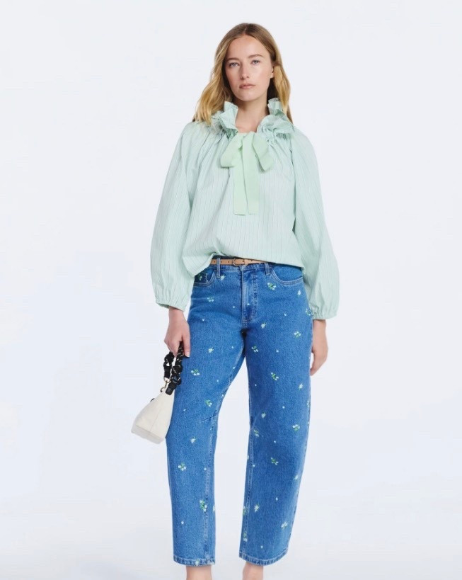 Ruffle collars and stripes 👌🏽

#LTKSaleAlert #LTKgrwm #LTKootd