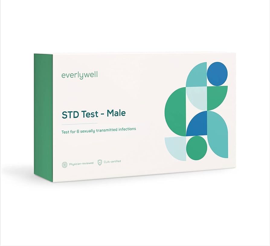 Everlywell Male STD Test at Home Test for 6 Common STDs - Accurate Blood and Urine Analysis - Res... | Amazon (US)