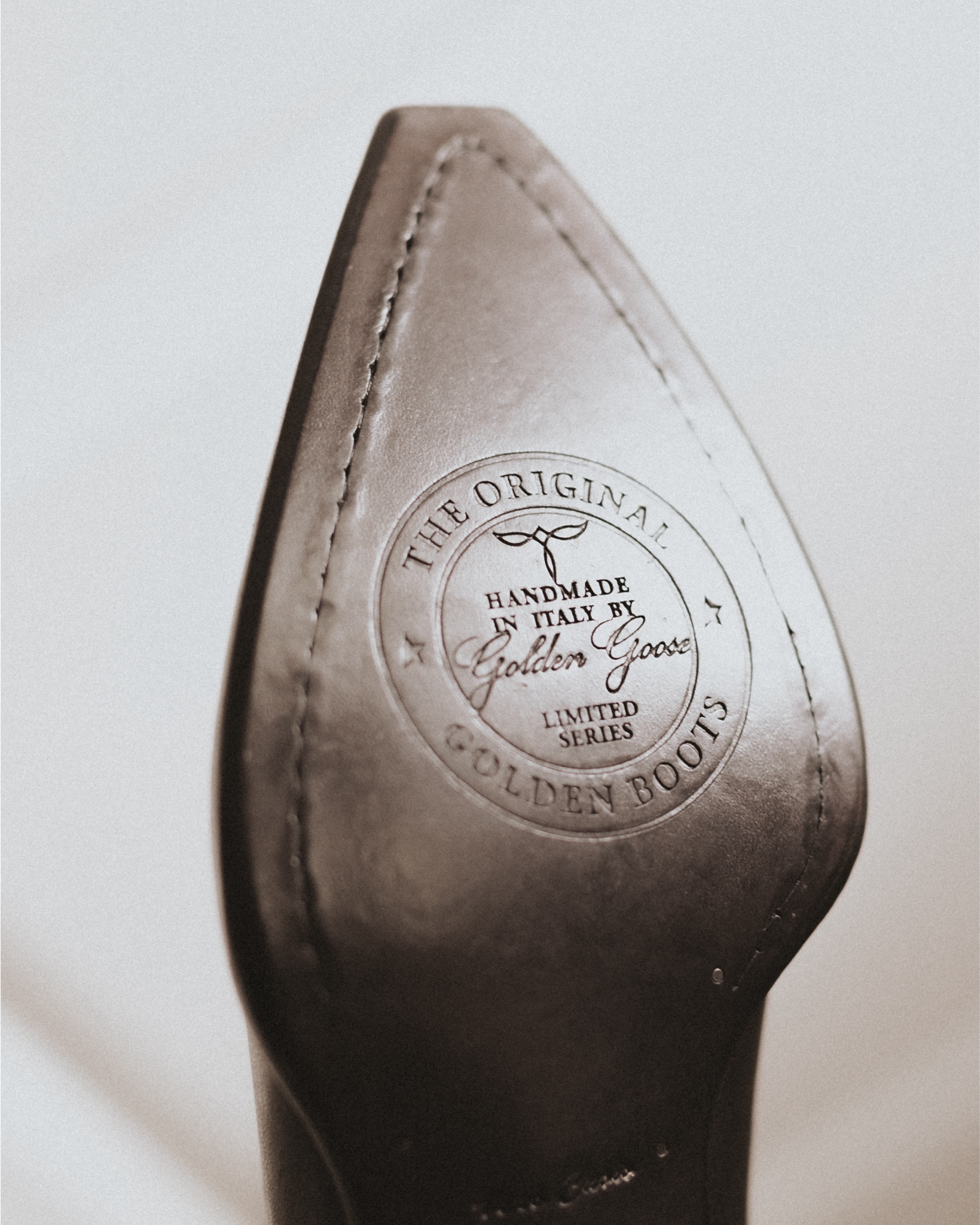 Did you see these soles? 
These are  from Golden Goose Debbie ankle boots: 
- handmade in Italy 🇮🇹
- leather soles (absolutely gorgeous looking but will need replacement if you walk on anything but hardwood and marble)
- exceptional quality and materials 
- super comfy and TTS + comparatively easy to take on and off your foot 
The ones that are exclusively made for Nordstrom are made in washed out black with a deep brown undertone + are hand numbered, there’s only 290 made. 

#LTKStyleTip #LTKSeasonal #LTKShoeCrush