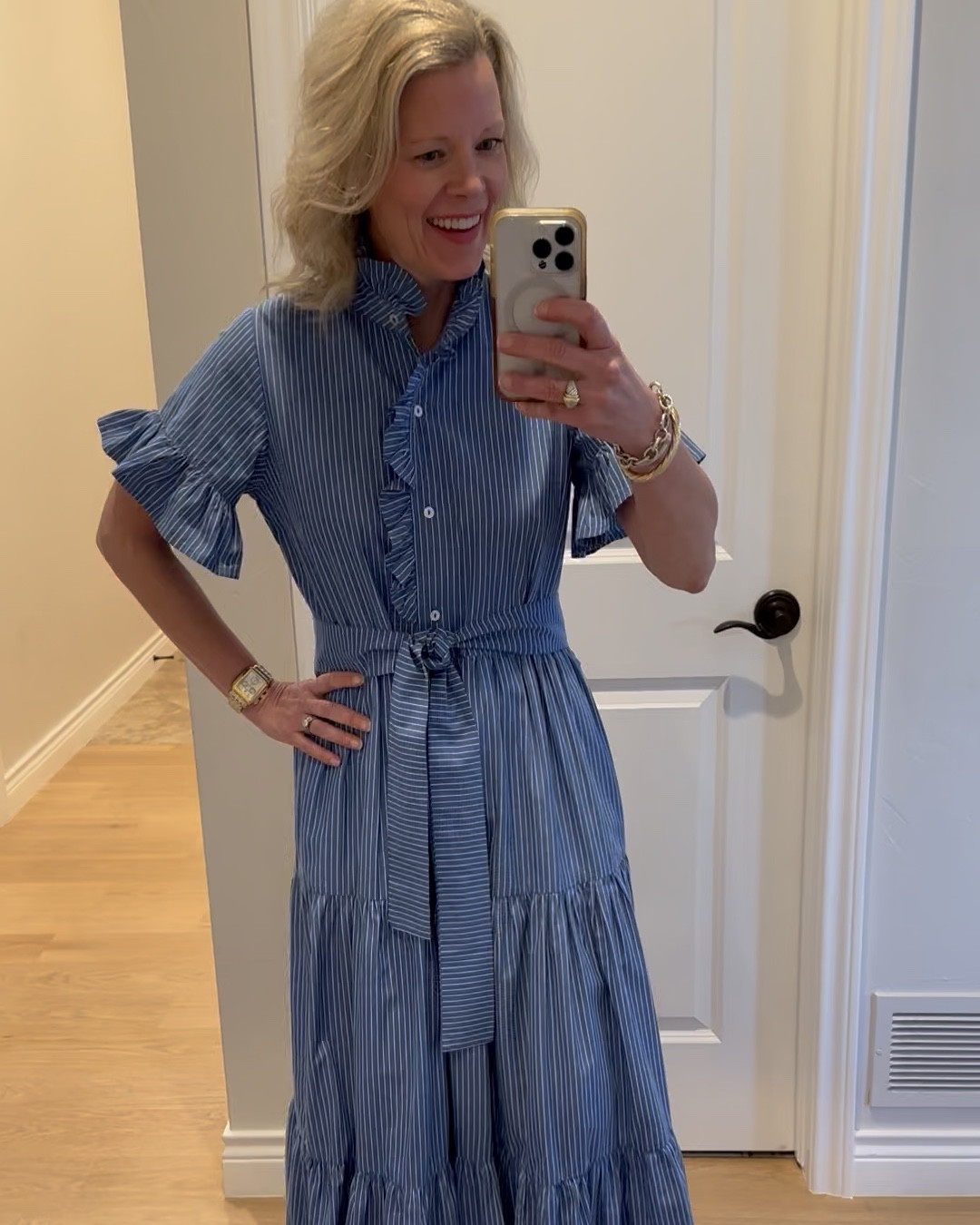 I absolutely love all four of these dresses! Help me decide which one I should wear to a tea this weekend. For sizing reference in the first dress, I would size down. The second dress (Ellie Nap Dress) if you are in between sizes I’d size down.  The Somerset dress runs true to size. The navy Chloe dress runs a tad bit big but I still ordered my regular size small. Hope that helps! Thanks for helping me pick out the perfect dress for the tea.

#LTKWatchNow #LTKParties #LTKStyleTip