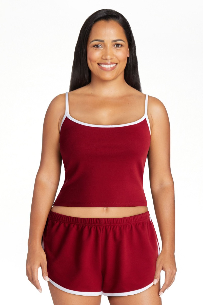 No Boundaries Sports Tank Top and Shorts Sleep Set, 2-Piece, Women's XS-XXL | Walmart (US)