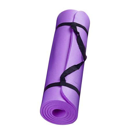 Small 15 Mm Thick And Durable Yoga Mat Anti-Skid Sports Fitness Mat Anti-Skid Mat To Lose Weight | Walmart (US)