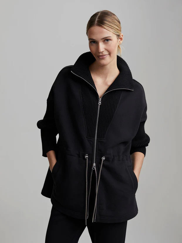 Cotswold Longline Zip-Through Sweat | Varley USA