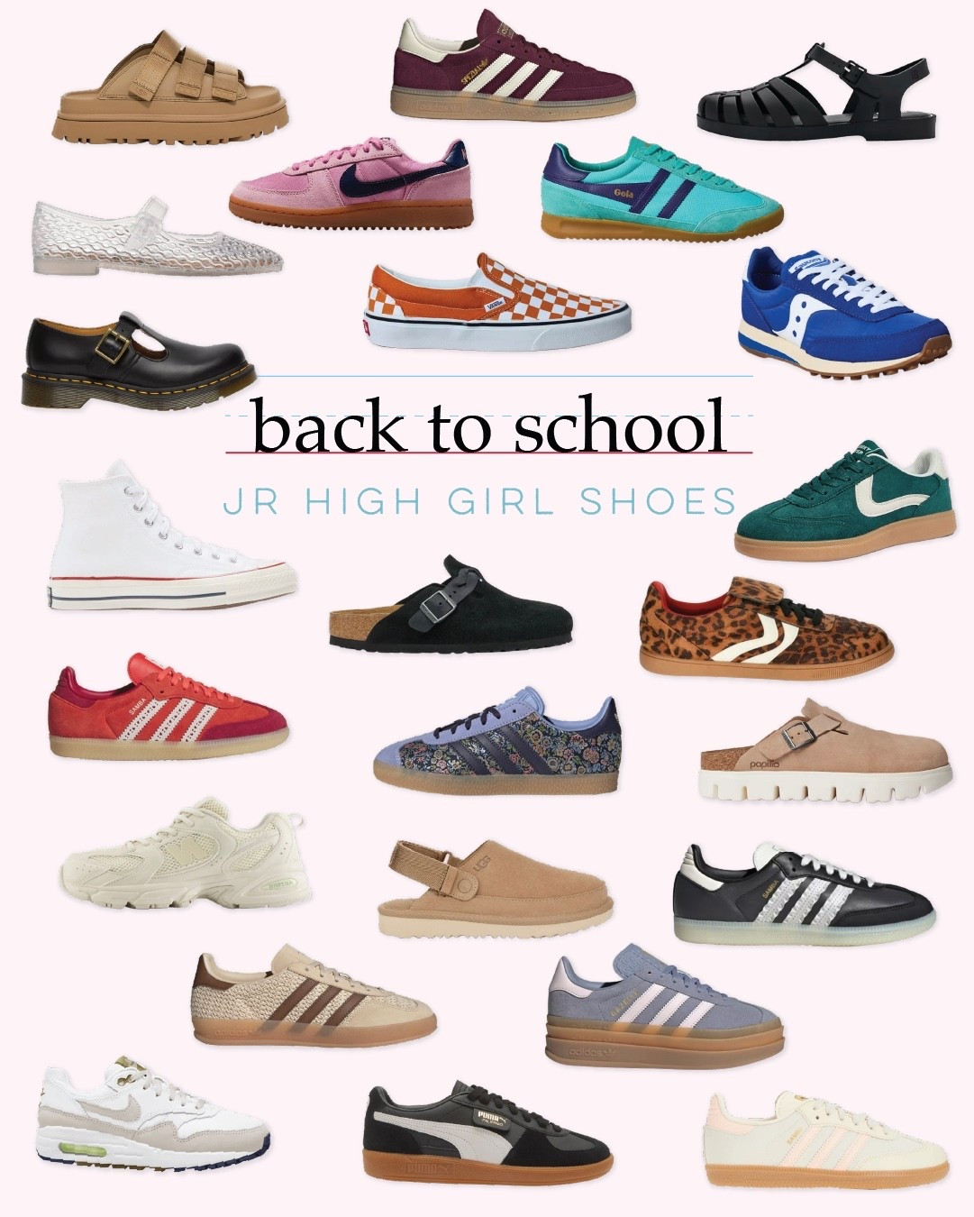 The shoes every junior high girl is eyeing this year. We’ve rounded up all the coolest kicks that’ll carry her through the school year in style.

#BackToSchoolStyle #CoolGirlKicks #JuniorHighVibes

#LTKFamily #LTKKids #LTKShoeCrush