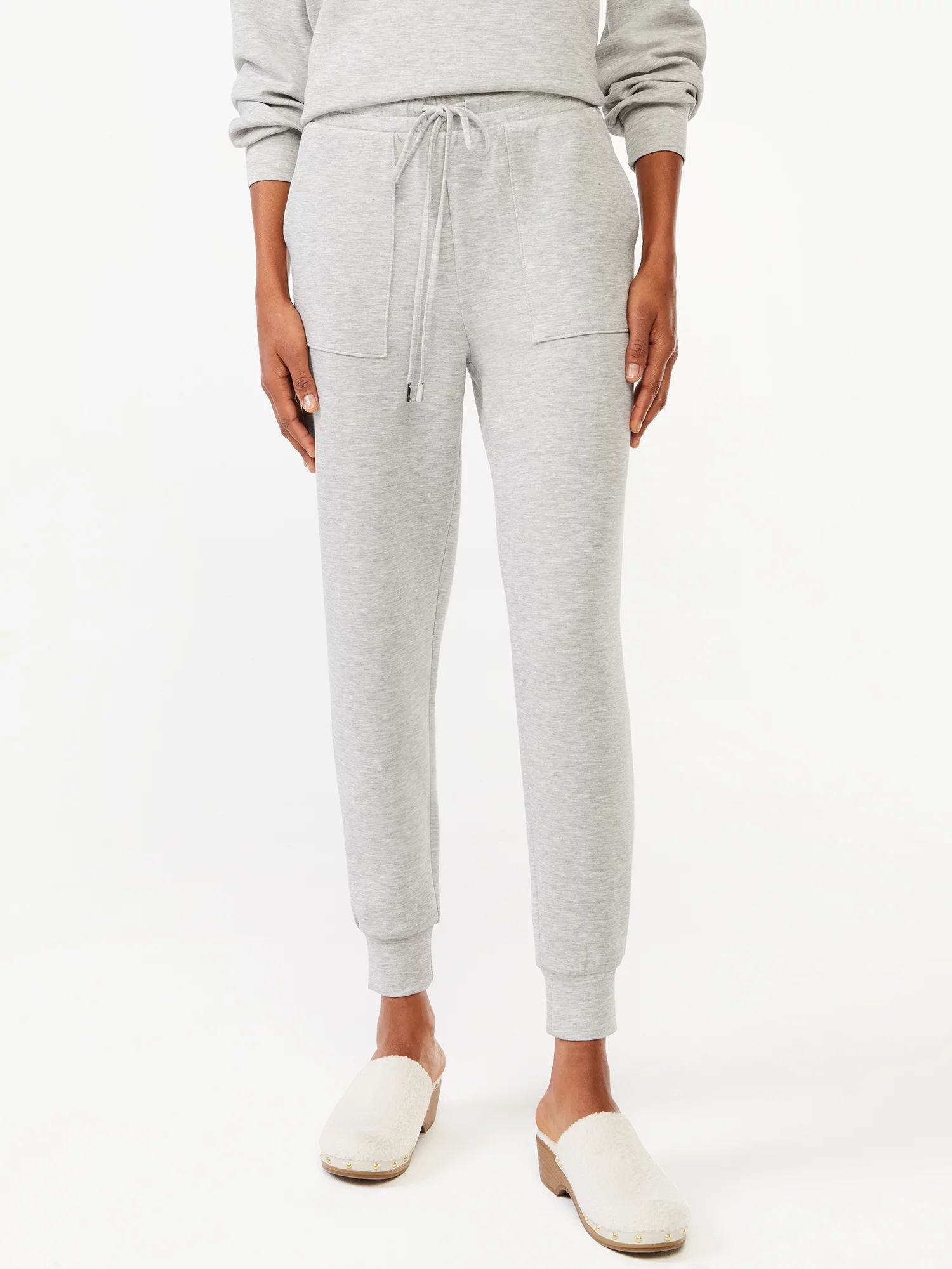 Scoop Women's Scuba Knit Pants with Pockets | Walmart (US)