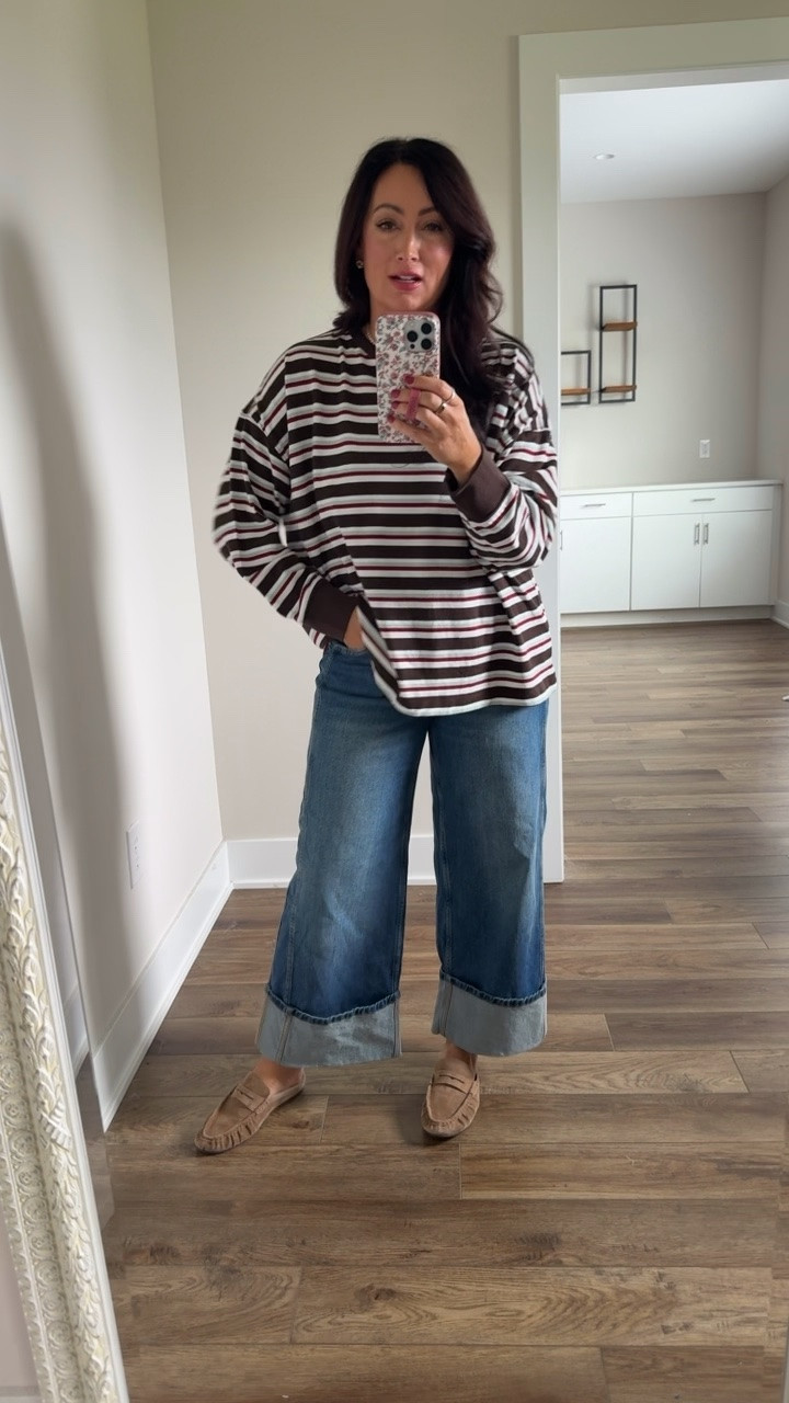 Weekly Target Tuesday finds! 🎯 @Target Striped oversized tee shirt - love the colors! Wearing XL

#LTKootd #LTKSeasonal #LTKdayinmylife