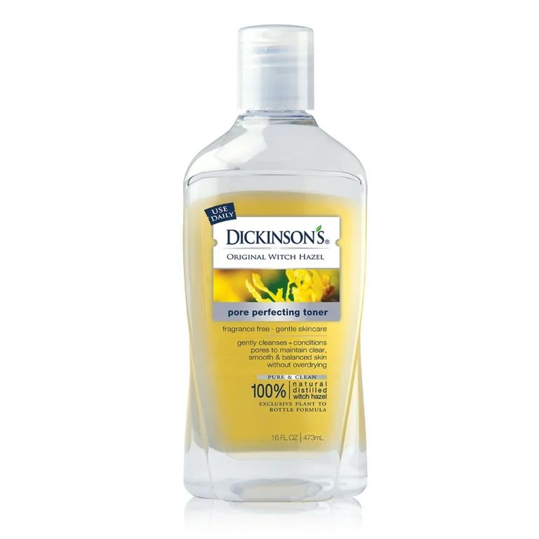 Dickinson's Original Witch Hazel Pore Perfecting Toner, 100% Natural, 16 Fl. Oz. | Walmart (US)