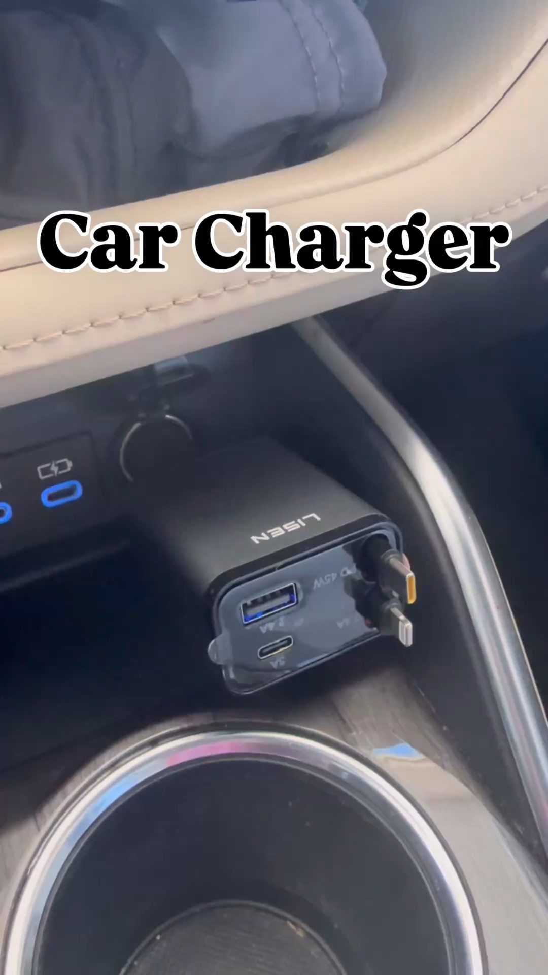 Lisen Car Charger…10/10! Adjustable base, retractable cords, USB port, & charges quickly! I was out all day yesterday and didn’t worry about my phone dying! Only $16 @amazon today!