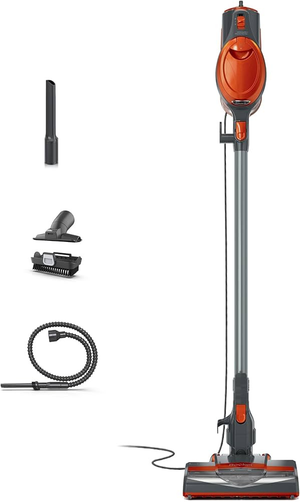 Shark HV302 Rocket Pet Corded Stick Vacuum, Lightweight with Swivel Steering for Carpets & Hard F... | Amazon (US)