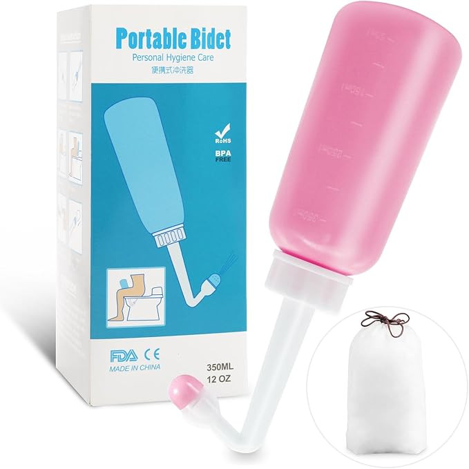 Peri Bottle for Postpartum Care,12 OZ Perineal Bottle Postpartum Essentials Upside Down Peri Bott... | Amazon (US)