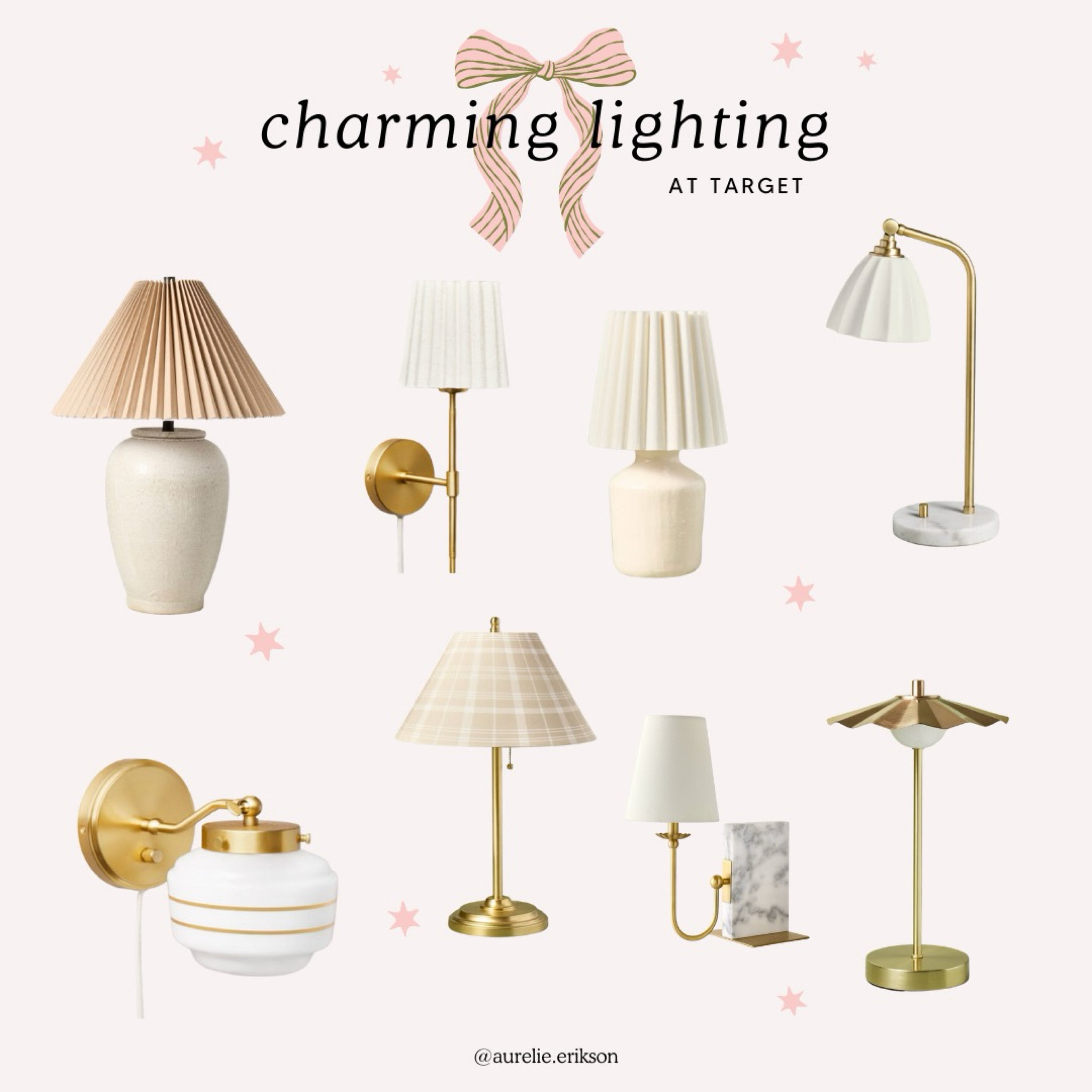 Target has the prettiest lamps and sconces right now! 💡✨

#LTKHome #LTKFindsUnder100