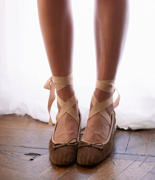 x Lilly Sisto Nell Corduroy Ankle Wrap Pumps | Dillard's