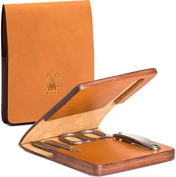 Travel Manicure Set in Cowhide Case | Nordstrom