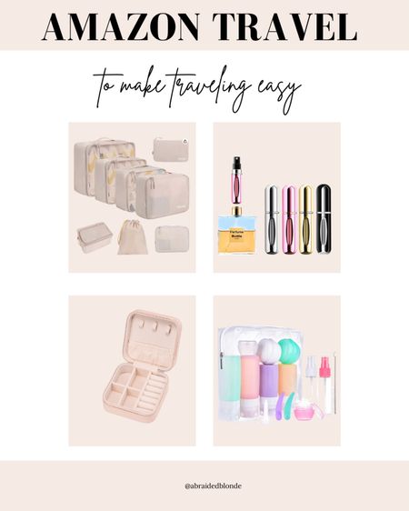 Make traveling/packing a little easier with these amazon finds!!

#travelessentials #springbreak #packingtips #amazonfinds 

#LTKunder50 #LTKhome #LTKFind
