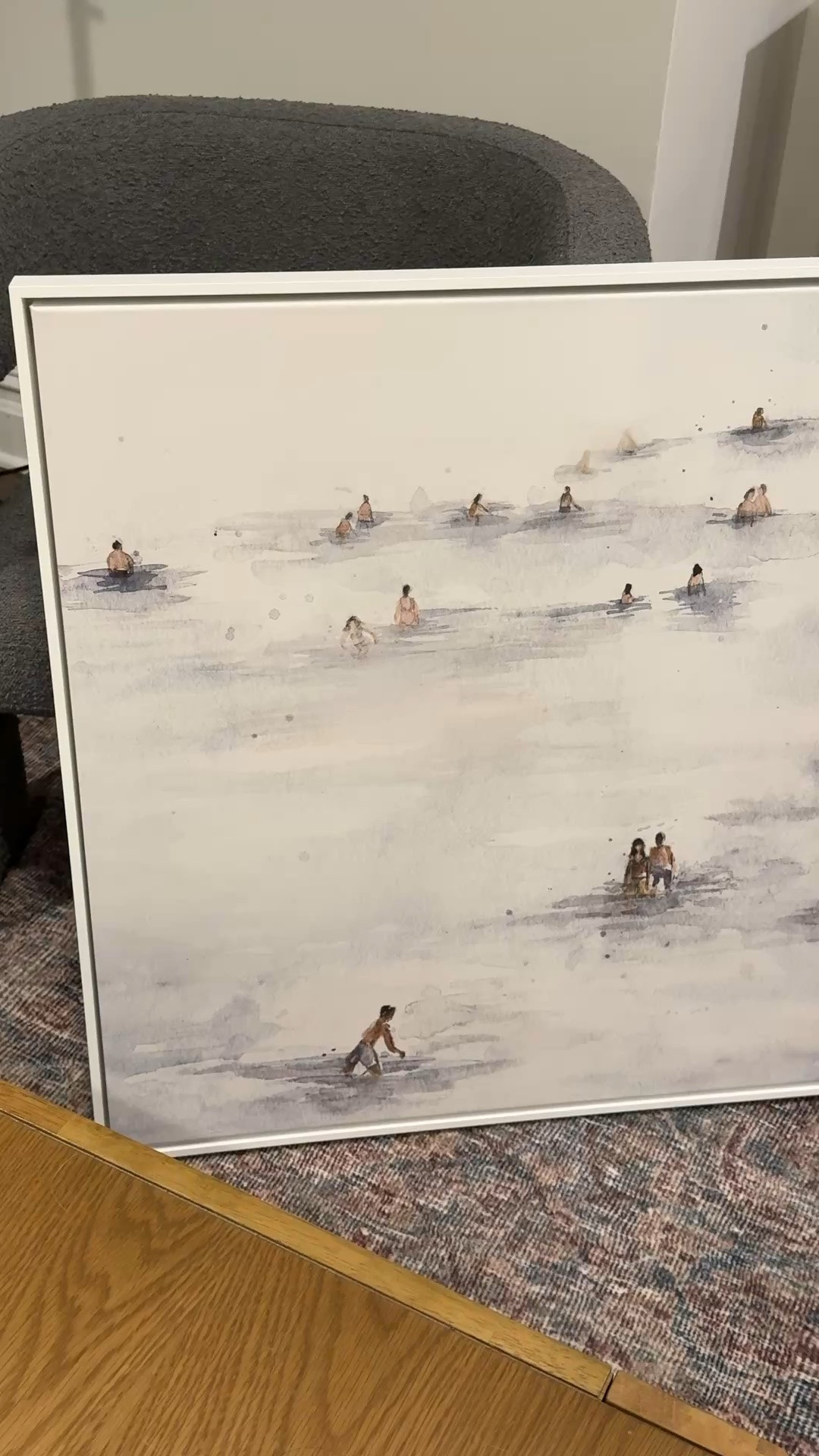 How gorgeous is this art?! I love it so much that I decided to order it as a large format piece (size 40x30) and went with a canvas in a gorgeous floating white wood frame to really showcase the art. It’s from Minted and you can use my code GIRLONTHEHUDSON for 10% off all art!!

#LTKSaleAlert #LTKHome #LTKdayinmylife