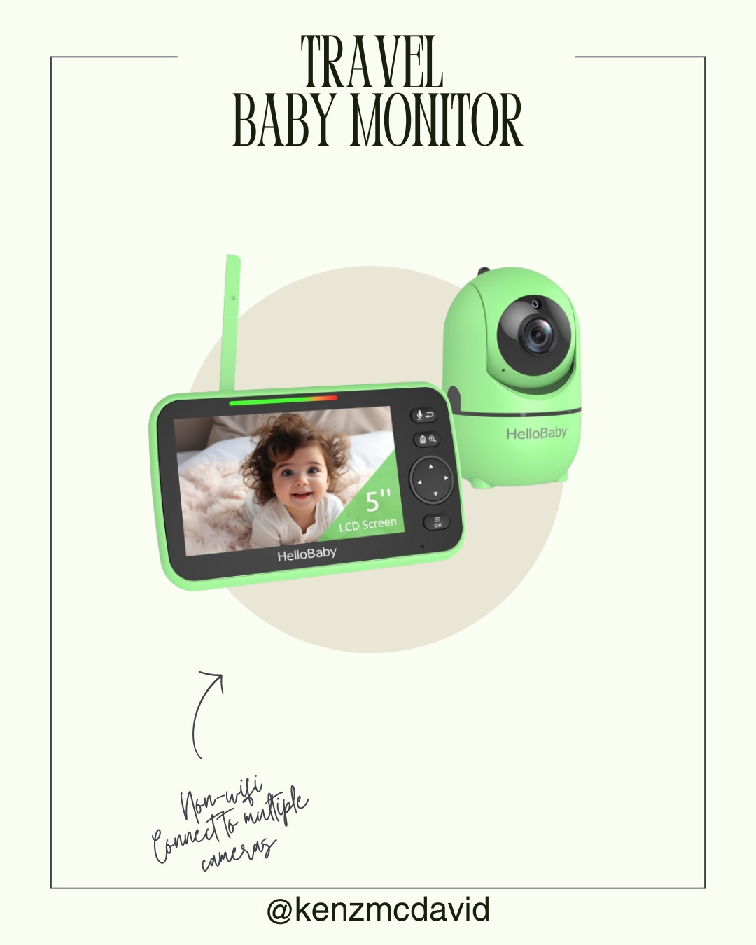 Super dependable non-wifi monitor for travel! 

 #LTKBaby