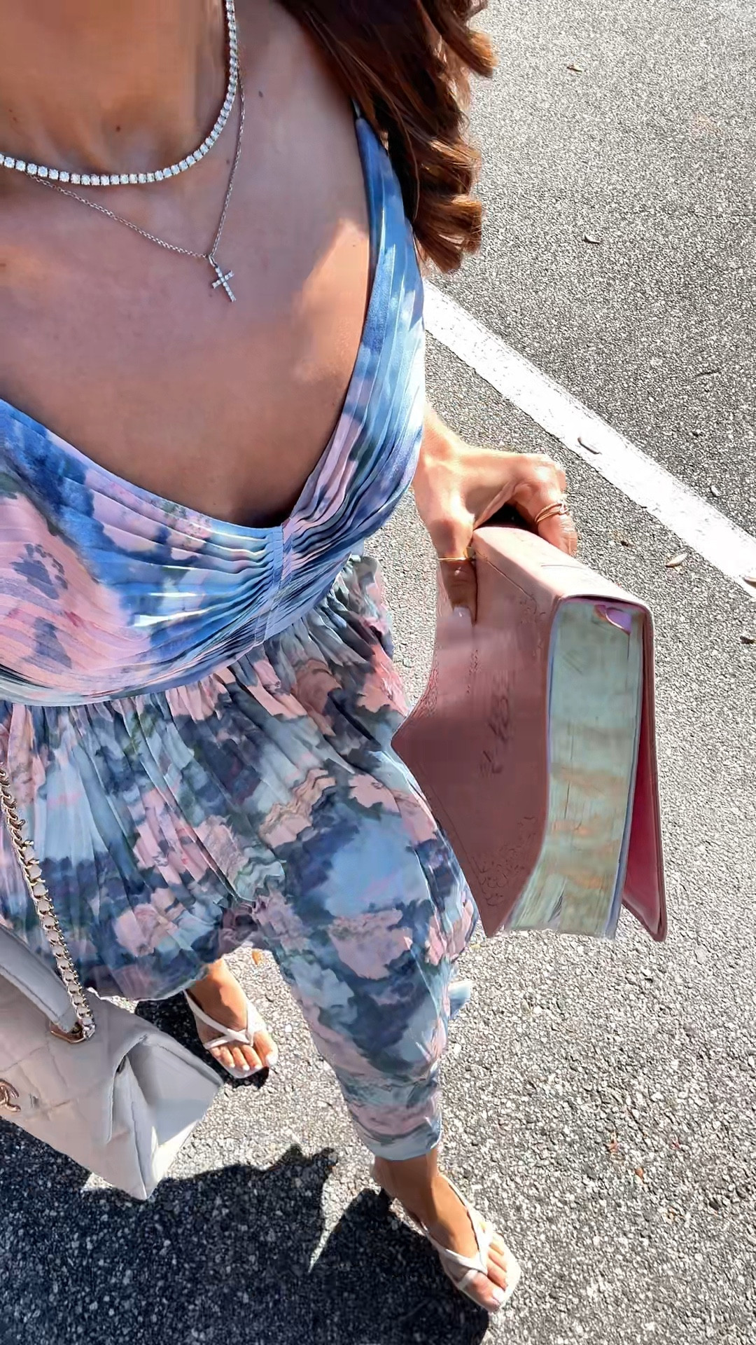 My church #ootd! Cocktail dress. Easter dress in XS. Spring wedding guest. Summer wedding guest. Baby shower dress. Vacation dress. Wedding shower dress. Cream kitten heels are TTS. Pink Bible. 

#LTKootd #LTKWedding #LTKTravel