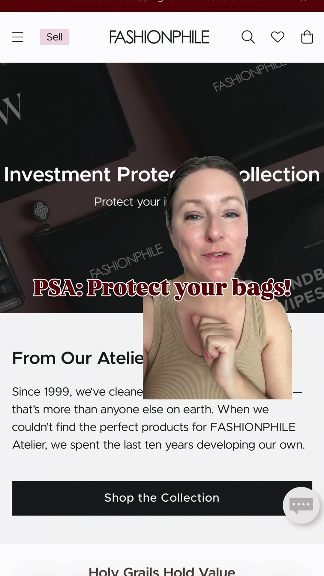 If you’re splurging on designer bags, you have to protect the investment. 🤌🏼 The FASHIONPHILE Investment Protection Collection is basically a little insurance policy for your Holy Grails — and I pulled together my four must-haves:
1️⃣ ReNew Handbag Cleaning Kit – A 3-step system (clean, condition, polish) designed specifically for luxury leather. Think of it as regular facials for your bags so they stay soft, clean, and resale-ready. 
2️⃣ Mending & Repairs Kit – Tiny fashion emergencies, handled. Loose buttons, popped seams, or dull hardware? This compact kit has needles, thread, scissors, and a tarnish cloth so you can fix things on the go.
3️⃣ Handbag Hook – Never put your designer bag on the floor again. This chic little hook hangs your bag from a table, bar, or counter so it’s always in sight and off dirty surfaces. Perfect for restaurants, airports, and coffee shops.
4️⃣ Handbag Protector Pouch Set –Durable pouches that sit inside your bag and catch all the spills, leaks, makeup dust, and crumbs before they hit your lining. They also keep your bits and bobs organized, which my Type A heart loves.
If you’ve invested in Chanel, Hermès, Louis Vuitton, or any ultra-luxury bag, these are the tools that actually help maintain condition and resale value over time. All four FASHIONPHILE Investment Protection Collection pieces are linked here so you can build your own little handbag care kit.

@fashionphile #FashionphilePartner #fashionphilefinds

#LTKootd #LTKSaleAlert #LTKFindsUnder100