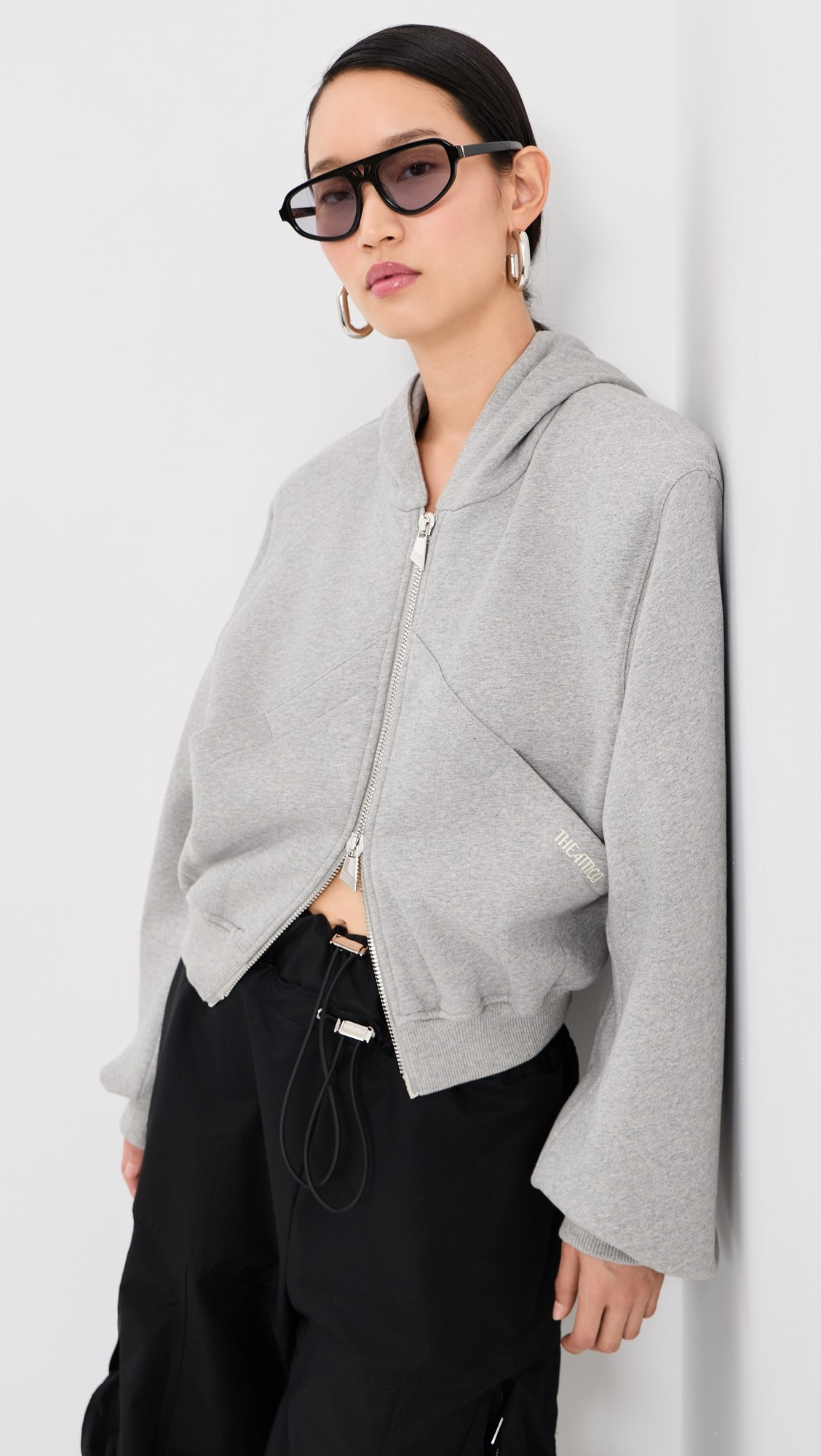 The Attico Fleece Sweatshirt | Shopbop | Shopbop