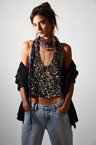 Faye Shine Embellished Vest | Free People (Global - UK&FR Excluded)