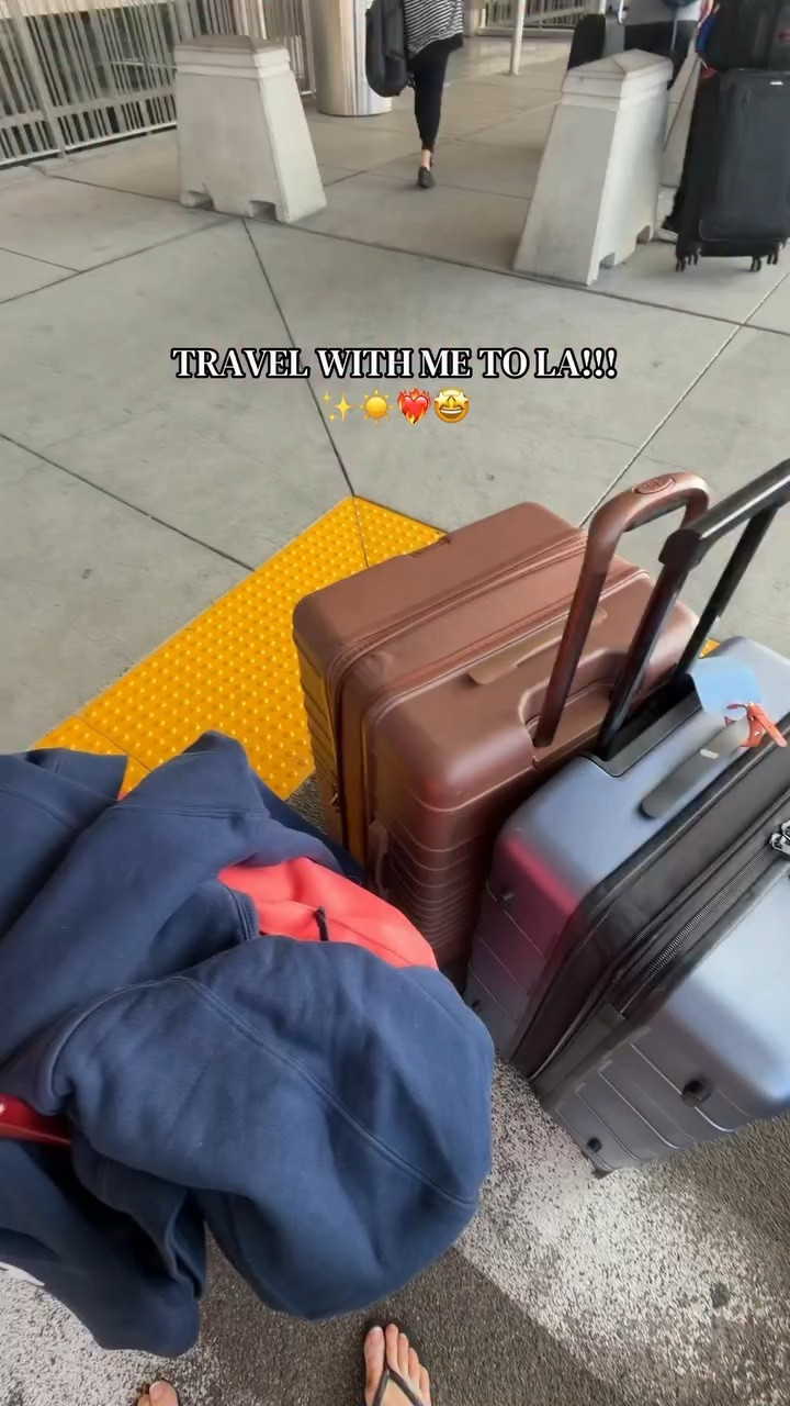 Had a couple mini crash outs over my suitcases…. But we made it!!!! 😂😻😝

#LTKvlog #LTKootd #LTKTravel