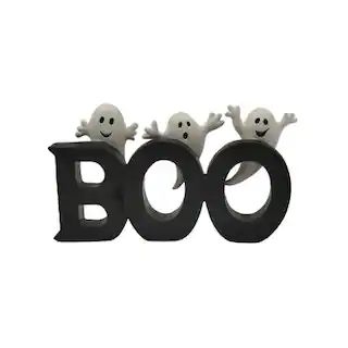 6" Boo with Ghosts Tabletop Accent by Ashland® | Michaels Stores