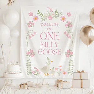 ONE Silly Goose Banner, Silly Goose Birthday Decorations, Silly Goose Birthday Party, One Silly G... | Etsy (US)