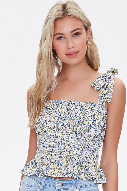 Floral Print Tie-Strap Top | Forever 21 (US)