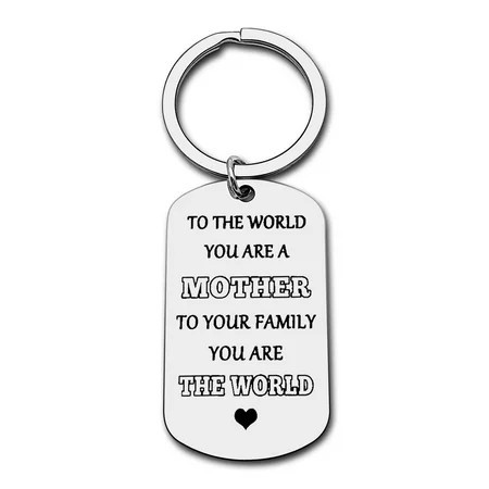 Gift for Mom from Daughter Son Mother Keychain Birthday Christmas Mothers Day Jewelry Gift for Mom Bonus Mom Step Mom Mother in Law Wedding Gift Mom Gift from Husband Friends Sister Mother Jewelry | Walmart (US)