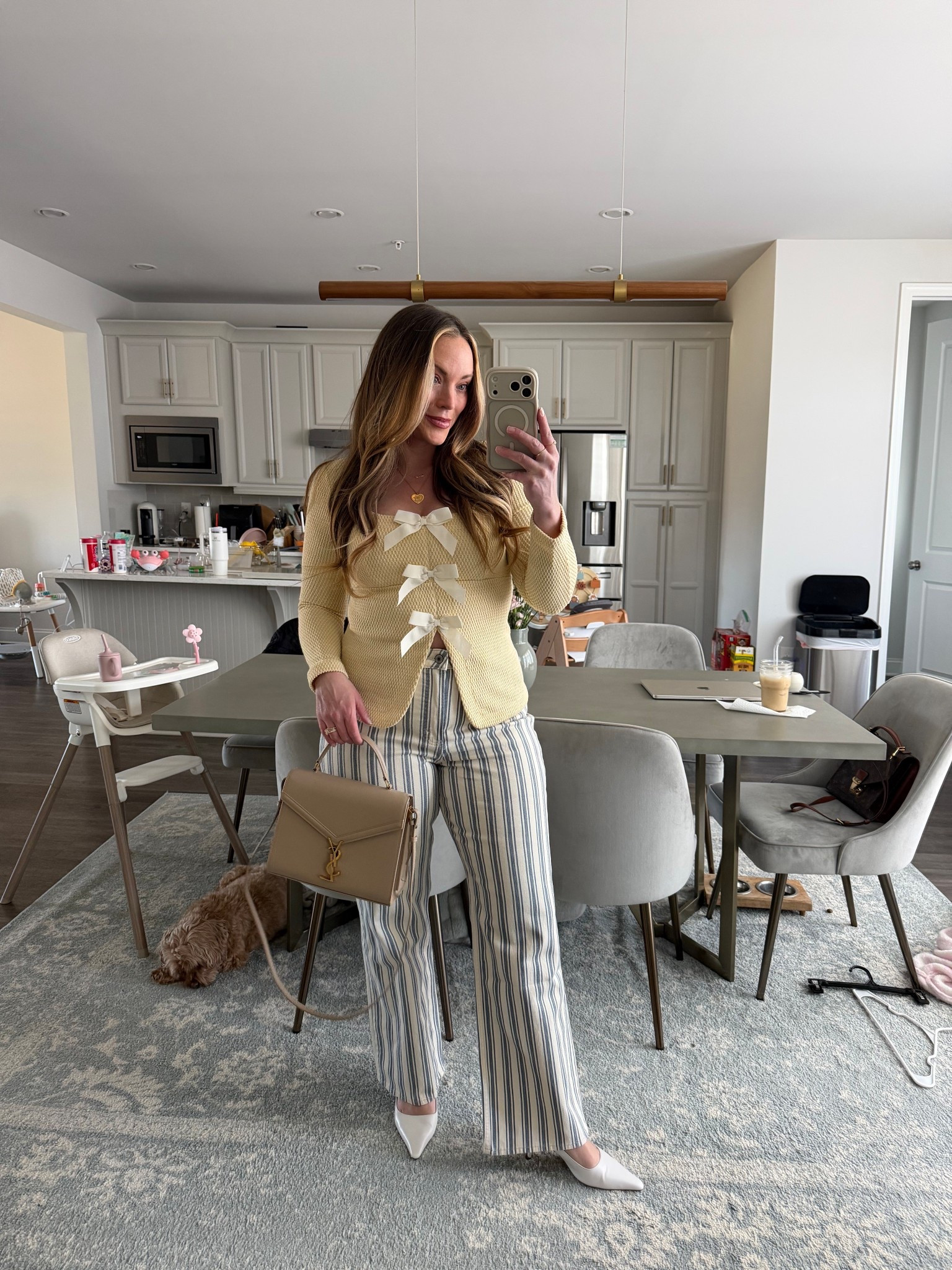 Girly spring outfit 💐🤍



#LTKMidsize #LTKSpringSale #LTKmomlife